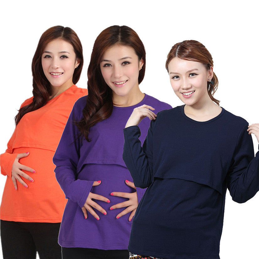 Women Ladies Casual Pregnant Maternity Clothes