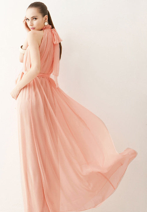 Maternity Dresses Long Chiffon Bohemian