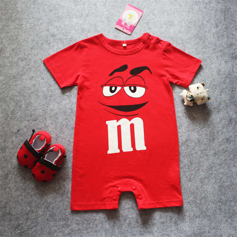 Baby Romper Short Sleeve Cotton Jumpsuit