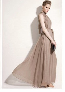 Maternity Dresses Long Chiffon Bohemian