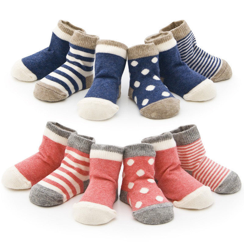 Newborn Baby Socks Promoted Cotton