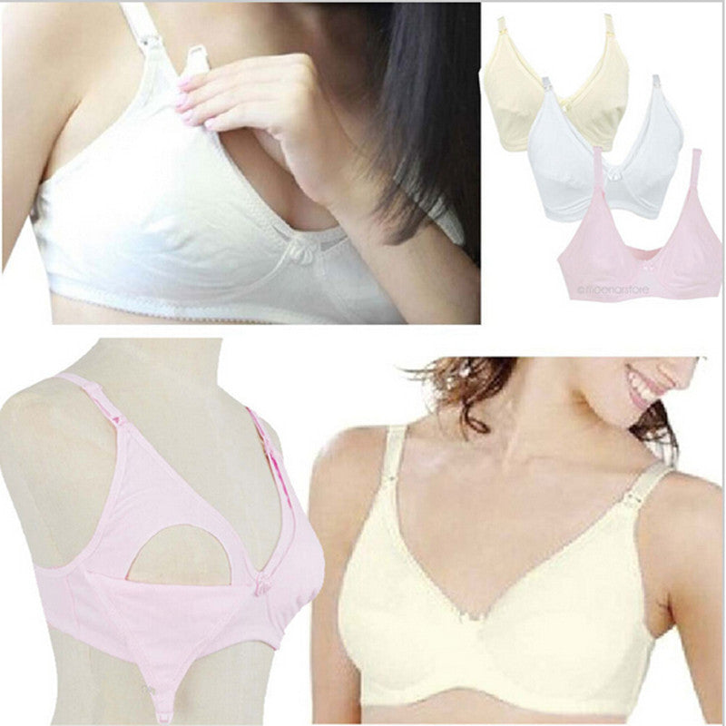 Women Cotton Breast Feeding Maternity Bra