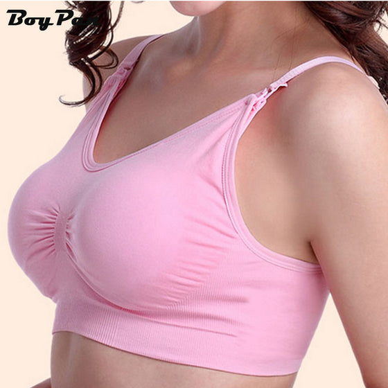 Seamless Cotton Maternity Bra