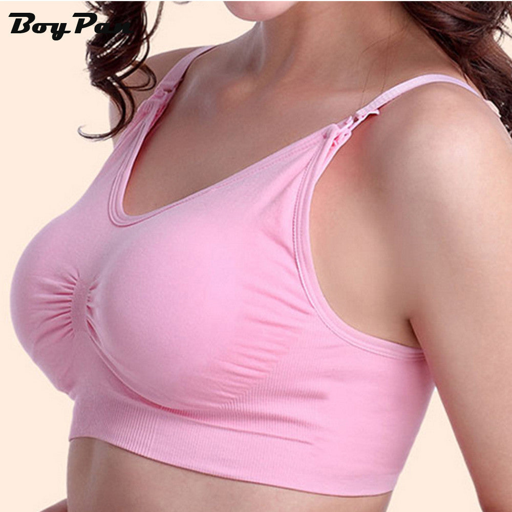 Seamless Cotton Maternity Bra