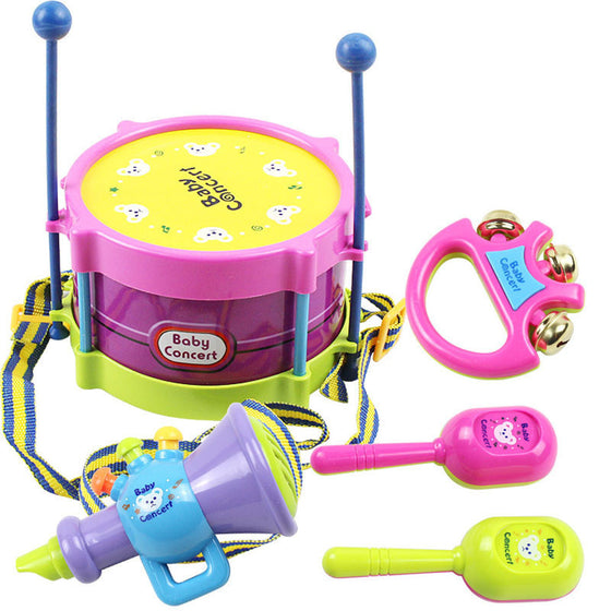 Baby Hand Drum Beat Rattles Educational Toys