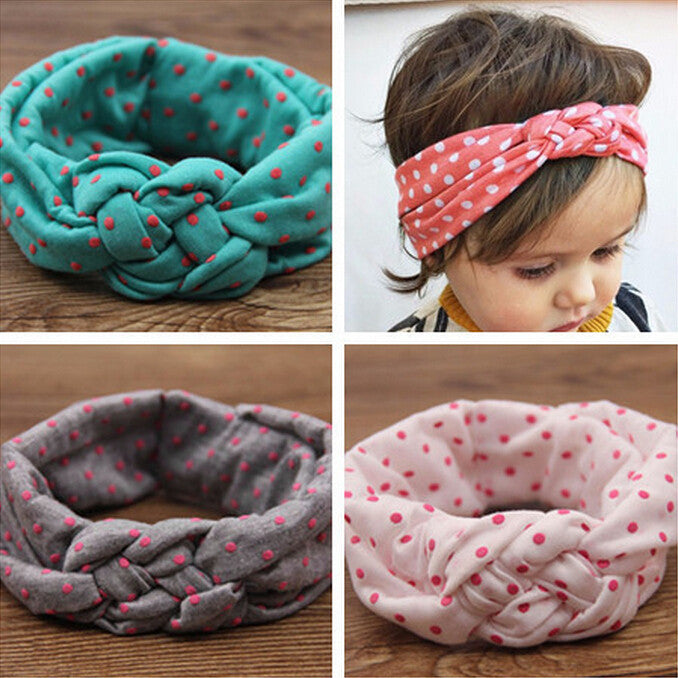 Baby Printing Knot Hair Baby Girls Headband